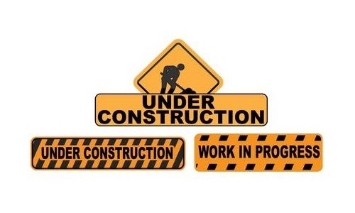 construction and maintenance signs