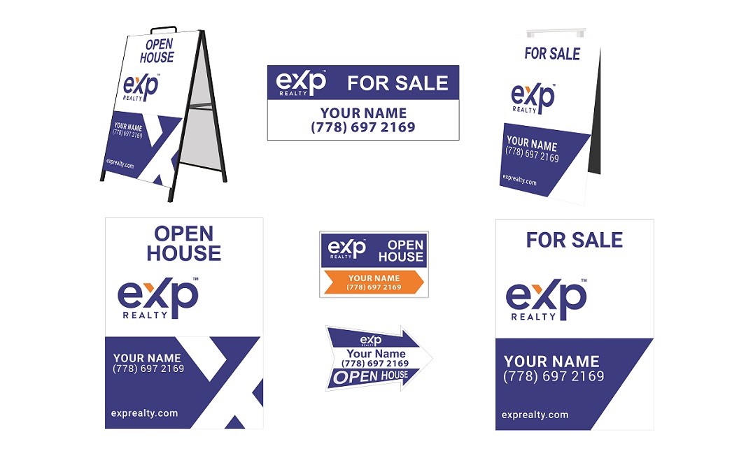 Exp Realty Signs