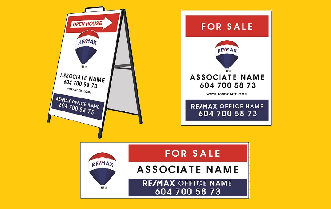 Remax signs cheap – it’s possible!