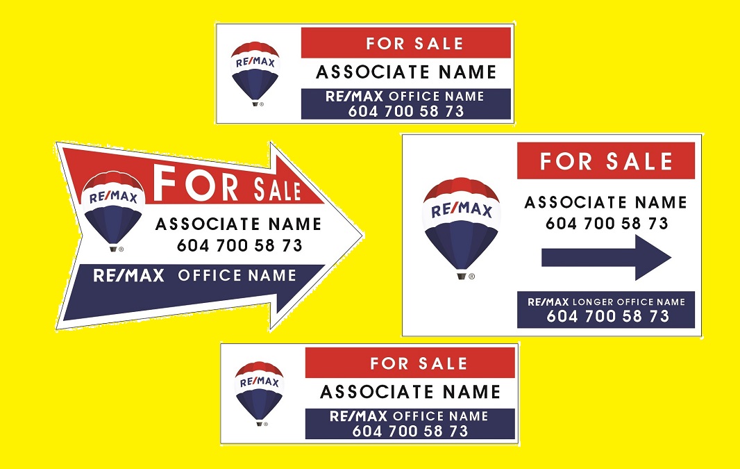 Remax for sale sign with a guarantee of benefits!