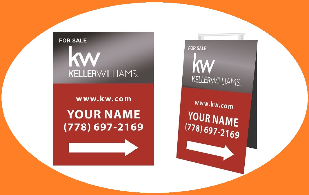 We order KW signs and save on outdoor advertising!