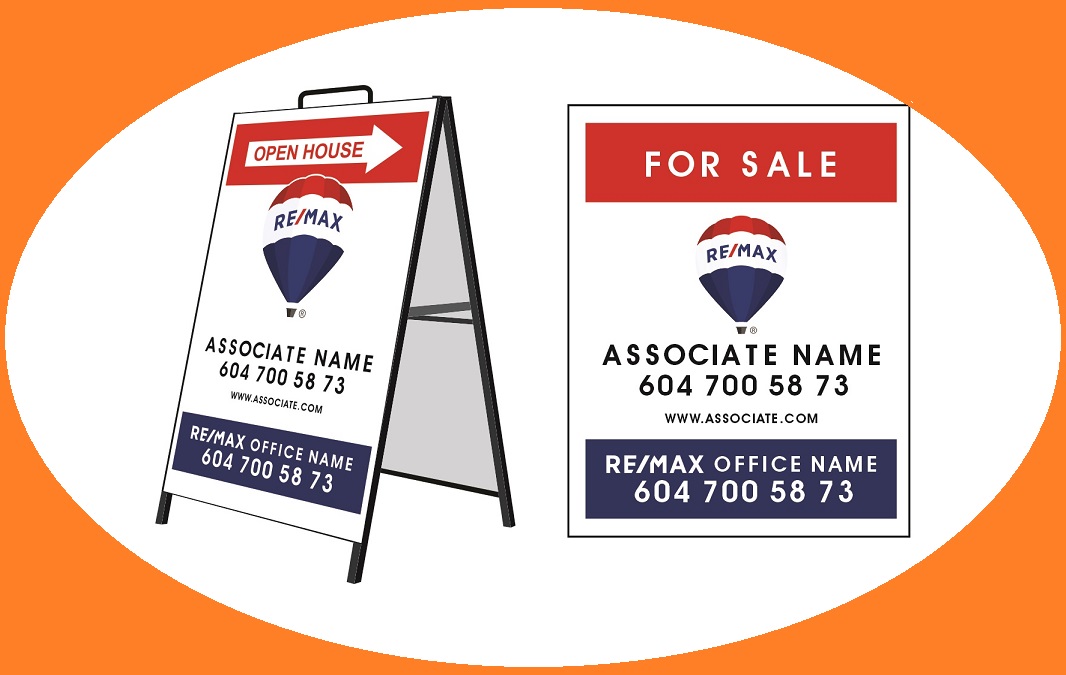 Remax real estate signs – buyers will appear quickly