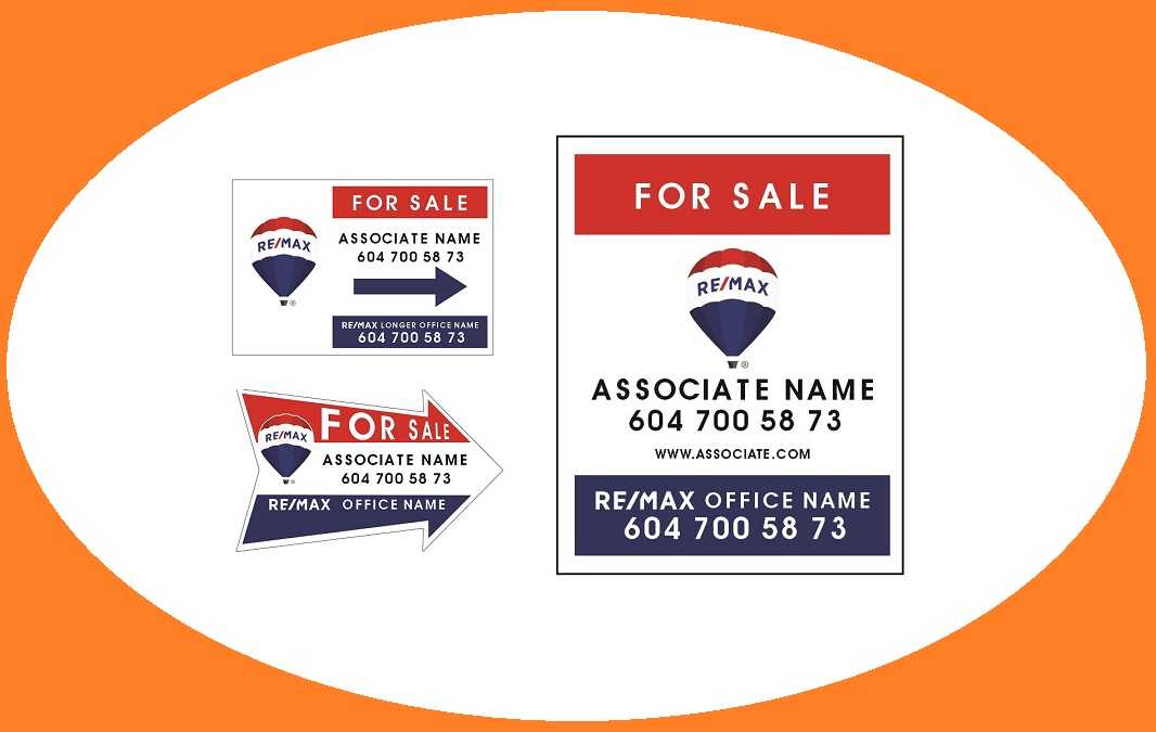 Remax for sale sign – different types to choose from