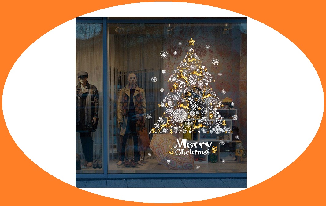 Window stickers – decorate windows for the holiday