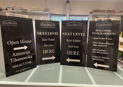 Angell Hasman realestate signage