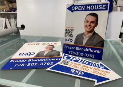 EXP real estate signs