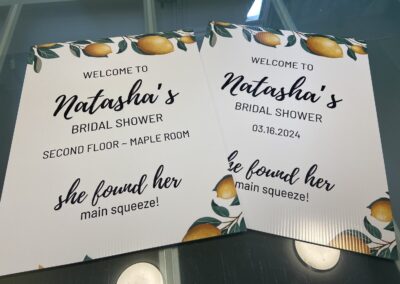 custom corrugated plastic signs